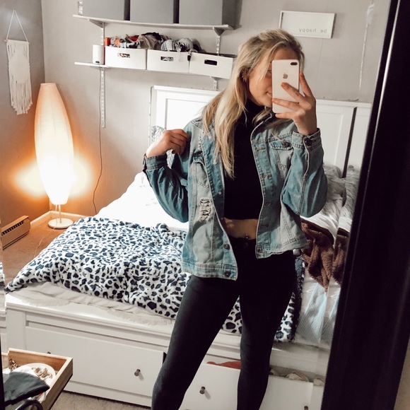 Highway Jeans Jackets & Blazers - HIGHWAY JEANS oversized denim jacket